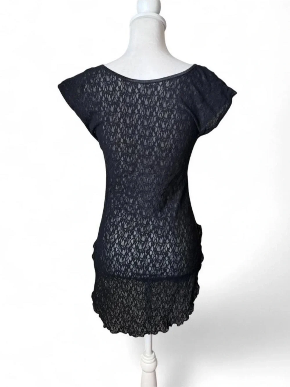 Black Lace Babydoll Slip